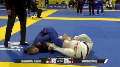 Margot Ciccarelli vs Emilia Nastazja Pakulski 2026 World Jiu-Jitsu IBJJF Championship