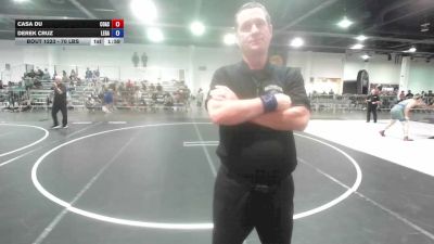 70 lbs Rr Rnd 3 - Casa Du, Coast Wr Acd vs Derek Cruz, Legacy WC