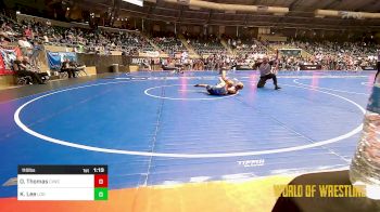 110 lbs Quarterfinal - Owen Thomas, CIWC-Team Intensity vs Keanu Lee, Legends Of Gold