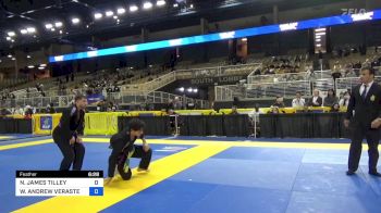 NATHANIEL JAMES TILLEY vs WILLIAM ANDREW VERASTEGUI 2024 Pan Jiu Jitsu IBJJF Championship