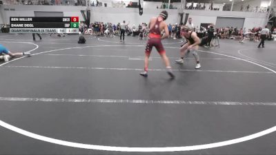 144 lbs Quarterfinals (8 Team) - Ben Miller, Grit Mat Club Red vs Shane Degl, Empire