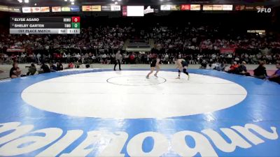130 lbs 1st Place Match - Elyse Asaro, Rocky Mountain vs Shelby Garten, Timberlake