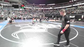 G110-5A Cons. Semi - Phoebe Gutierrez, Adams City Girls vs Madi Haywood, Chatfield Girls