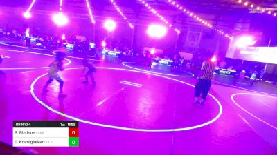 61 lbs Rr Rnd 4 - Boston Bledsoe, Cobbler Kids Wrestling vs Ellis Koenigseker, Colorado Top Team