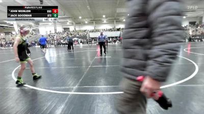 85 lbs Quarterfinal - Jack Goodman, Minion Training Center vs John Weinlein, Wave Wrestling Club