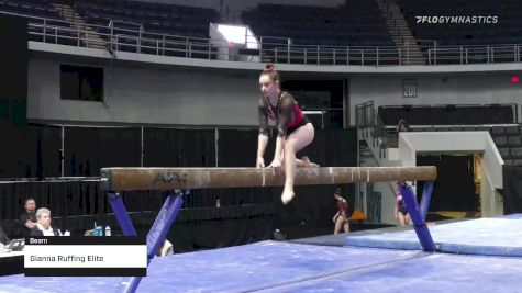 Gianna Ruffing Elite Gymnastic Acad - Beam - 2022 Elevate the Stage Huntsville presented by SportsMED & Crestwood