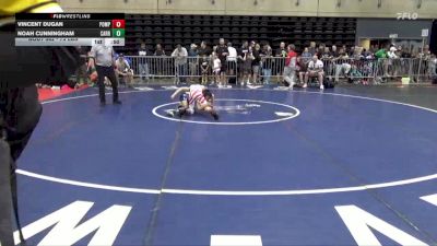 73 lbs Round Of 16 - Vincent Dugan, Pompton Plains vs Noah Cunningham, Carrollton