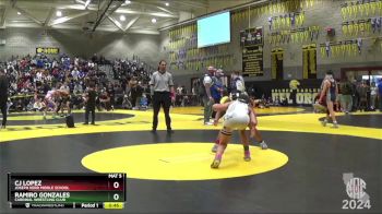 116 lbs Cons. Round 3 - Ramiro Gonzales, Cardinal Wrestling Club vs Cj Lopez, Joseph Kerr Middle School