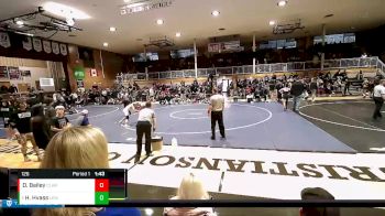 126 lbs Cons. Semi - Hoyt Hvass, Lewiston High School vs Dawson Bailey, Clarkston