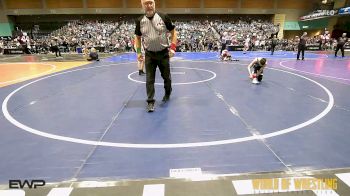 84 lbs Round Of 32 - Caeden Delaney, Pounders WC vs Damir Afaunov, EGWA
