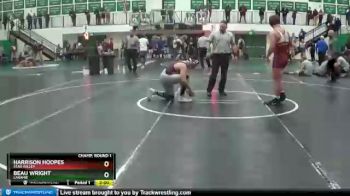 195 lbs Champ. Round 1 - Harrison Hoopes, Star Valley vs Beau Wright, Laramie