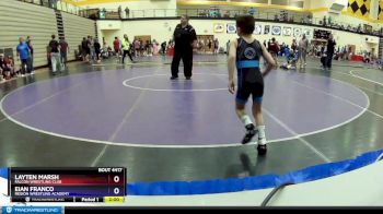 53 lbs Semifinal - Layten Marsh, Falcon Wrestling Club vs Eian Franco, Region Wrestling Academy