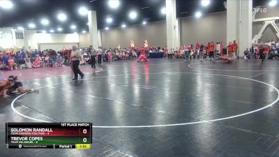 126 lbs Finals (2 Team) - Trevor Copes, Team Delaware vs Solomon Randall, Team Diamond Fish Pink