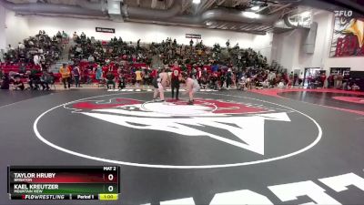 285 lbs Cons. Round 4 - Taylor Hruby, Brighton vs Kael Kreutzer, Mountain View