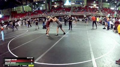 220 lbs Cons. Semi - Brode Denny, Hershey Youth Wrestling vs Tanner Meyer, Arlington