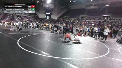 132 lbs Quarters - Xavier Panameno, Bear Cave Wrestling Club vs Colton Heginbottom, Victory Wrestling Club - VTC