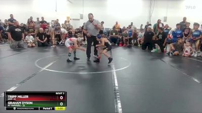 56 lbs Round 1 (4 Team) - Graham Dyson, NY Hammers vs Tripp Miller, OMP