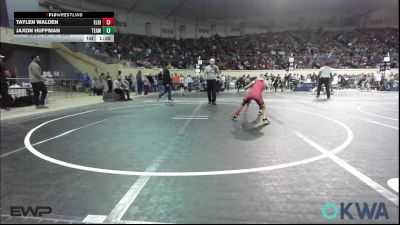 67 lbs Quarterfinal - Taylen Walden, Elgin Wrestling vs Jaxon Huffman, Team Tulsa Wrestling Club