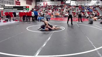 126 lbs Finals (2 Team) - Shade Wilde, Marsh Valley vs Johnathon Jensen, Spring Creek