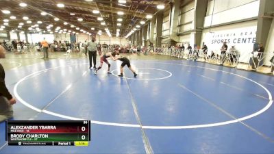 88 lbs Rd# 7- 10:45am Saturday Final Pool - Brody Charlton, Westshore D.S vs Alexzander Ybarra, Mile High