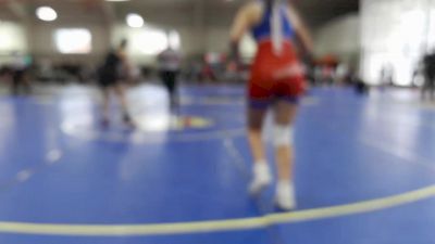 130 lbs Champ. Round 1 - Trinity Johnson, Patrick Henry High School vs Kayleigh Wiseman, Perry (Massillon)