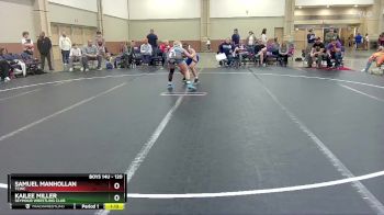 120 lbs 3rd Place Match - Kailee Miller, Seymour Wrestling Club vs Samuel Manhollan, TCWC