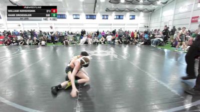 84 lbs Semifinal - William Kershisnik, EP Rattlers-EL vs Hank Droessler, BAM Training Center-EL