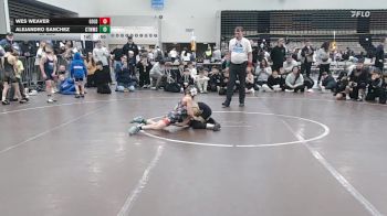 62 lbs Rr Rnd 3 - Wes Weaver, All I See Is Gold Academy - K3 vs Alejandro Sanchez, CT Whale Orca - K3