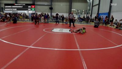 EXB 3 lbs Final - Leianna Greenawalt, Steelton vs Addisyn Page, Carlisle