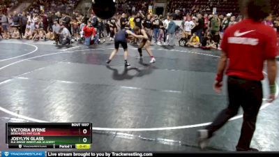 123-139 lbs Semifinal - Victoria Byrne, Deschutes Mat Club vs Josylyn Glass, Elk Grove Wrestling Academy