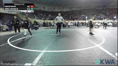 76 lbs Quarterfinal - Kason Wolfe, Keystone Kids Wrestling Club vs Jerell Haynie Jr, D3 Wrestling Cluib