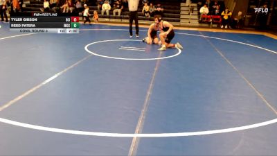 149 lbs Cons. Round 3 - Reed Patera, Iowa Western Community College vs Tyler Gibson, Briar Cliff (Iowa)