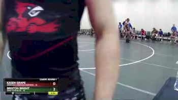 160 lbs Champ Round 1 (16 Team) - Brixton Bright, Ohio Titan Blue vs Kasen Grape, Nebraska Hawaiian Hammers