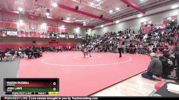 132 lbs Champ. Round 2 - Josh Laws, Davis vs Mason Russell, Othello