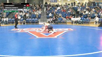 133 lbs Round Of 16 - John Sheehy, Sacred Heart vs Brendan Ferretti, Navy