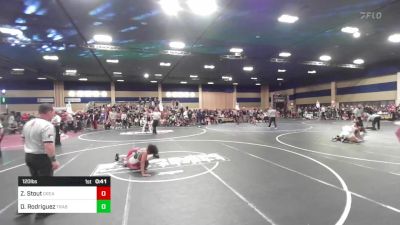 120 lbs Consi Of 64 #1 - Zach Stout, Great Oak HS vs Daniel Rodriguez, Trabuco Hills HS