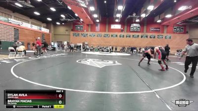 285 lbs Cons. Round 2 - Dylan Avila, Santa Ana vs Brayan Macias, Palomar