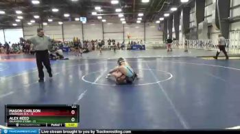 100 lbs Round 4 (6 Team) - Mason Carlson, Sanderson W.A. vs Alex Reed, Oklahoma Storm