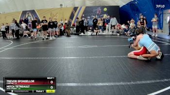 150 lbs Finals (2 Team) - Trevor Sponsellor, Lake WC vs Mitch Tetreault, Ohio Storm