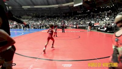 43 lbs Consi Of 4 - Tyson Townes, Texas Elite vs Kyrie Ewing, Nashville Catholic Wrestling