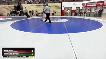 144 lbs Cons. Round 3 - Hunter Survant, Royal Pride Wrestling Club vs Evan Biehl, Hamilton Southeastern