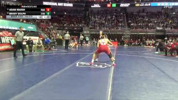 1A-215 lbs Champ. Round 1 - Brody Dolph, Saint Ansgar vs Adam Marsh, Pocahontas Area