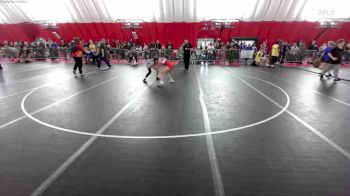 110 lbs Semifinal - Zoe Mlsna, Sarbacker Wrestling Academy vs Giana Grabot, B.A.M. Training Center