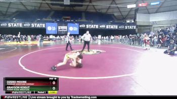 98 lbs Champ. Round 1 - Grayson Kogut, Power House Wrestling vs Ozero Moore, Punisher Wrestling Company