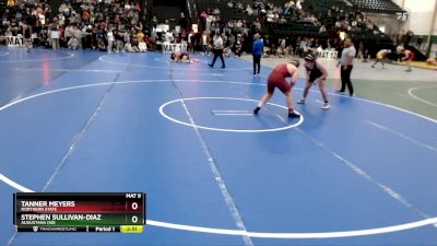 184 lbs Cons. Round 3 - Stephen Sullivan-Diaz, Augustana (SD) vs Tanner Meyers, Northern State