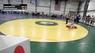 105 lbs Round 1 (9am Friday) - Jamison Hempstead, PA Silver vs Abram Whitaker, NCWAY National Team
