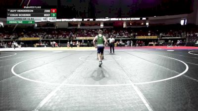 149 lbs Consi Of 16 #2 - Alvy Henderson, Jamestown vs Colin Scherer, Mercyhurst