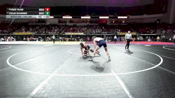 149 lbs Round Of 16 - Tyger Taam, Menlo College (NCAA) vs Colin Scherer, Mercyhurst