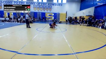 138 lbs Round 1 (8 Team) - Bryan Garcia, Eagle Empire vs Dia Elghonemy, Attack WC