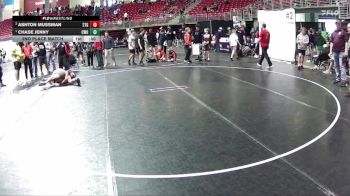 140 lbs 2nd Place Match - Chase Jenny, CWO vs Ashton Mussman, 2TG